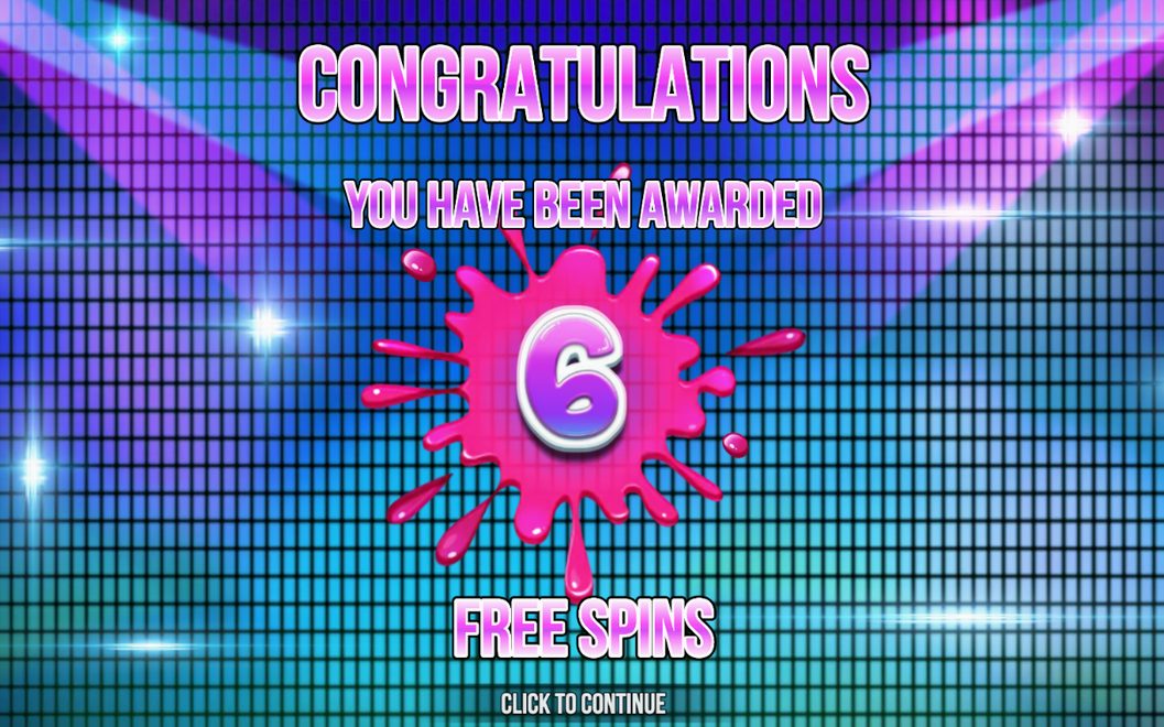 Cascades refill the grid during free spins