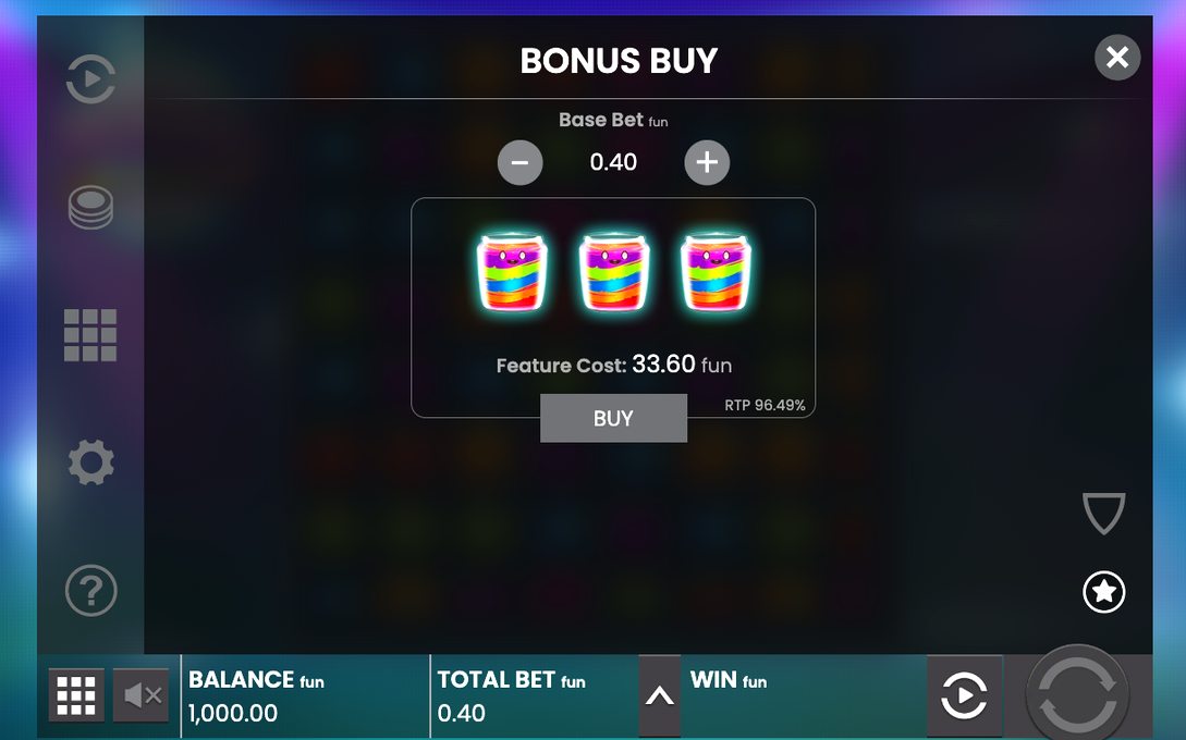 Jam Jar symbols trigger the Free Games Feature