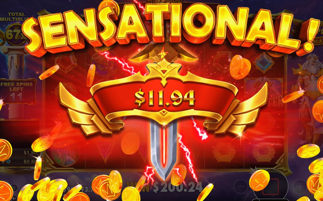 Free Spins round with special reel set in play
